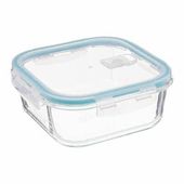 Szklany pojemnik na lunch 1,18l kwadratowy