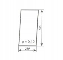 szyba przednia dolna ciągnika URSUS C-330 Kabina POM Zamość bezbarwna na Arena.pl