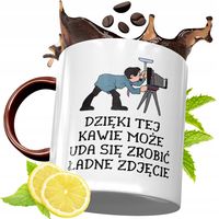 Kubek Bordowy Dla Fotografa Na Urodziny Prezent Z Nadrukiem Ze Zdjęciem