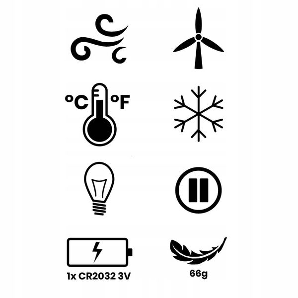 Anemometr Wiatromierz Miernik Prędkości Wiatru i Pomiar Temperatury LCD zdjęcie 4