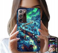 ETUI DO SAMSUNG NOTE 20 ULTRA - POCIĄG, EKSPRES ŚWIĄTECZNY WZORY + FOLIA