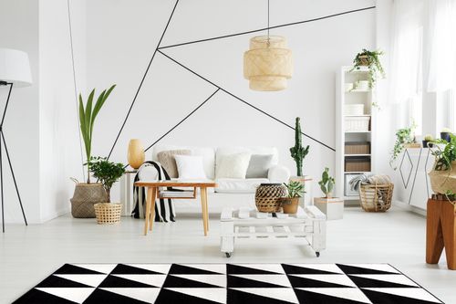 Dywan Carpetforyou Brick B&W 140x200 na Arena.pl