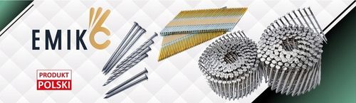 Gwoździe do gwoździarki łączone papierem 3,1x90mm 34° 2000szt Gładkie na Arena.pl