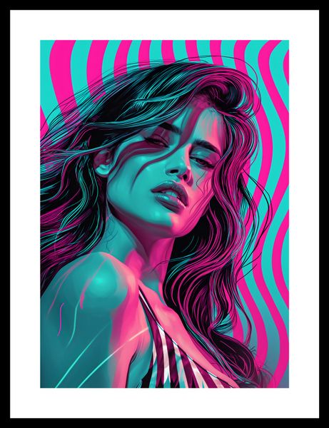 Plakat 25x35cm Neonowy Wzrok zdjęcie 3