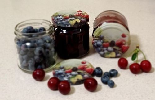 12x SŁOIK 200ML + WIECZKO FI66 NA PRZETWORY SŁOIKI NA DŻEM KONFITURA DESERY na Arena.pl