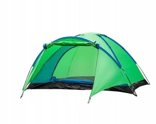 Namiot Turystyczny Kempingowy Duży 6-osobowy Praktyczny Igloo 240x290cm na Arena.pl