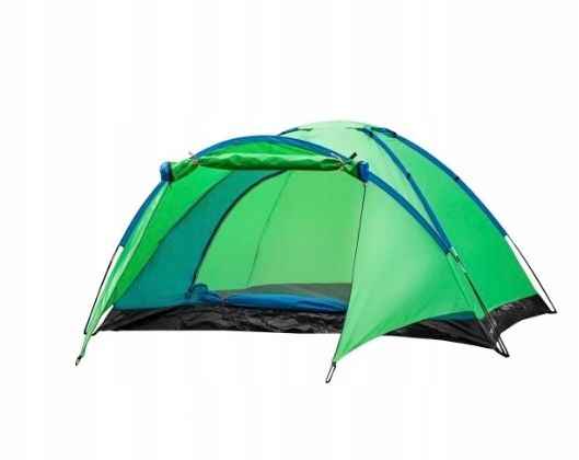 Namiot Turystyczny Kempingowy Duży 6-osobowy Praktyczny Igloo 240x290cm zdjęcie 3