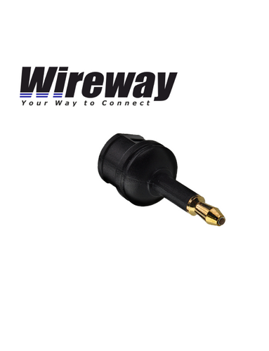 Adapter optyczny WireWay Toslink - Jack Toslink na Arena.pl