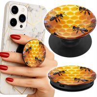 Uchwyt do telefonu Popsocket na palce/stojak PSZCZOŁA MIÓD ROBAK OWAD