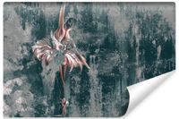 Fototapeta Ścienna Abstrakcja Beton BALETNICA Kobieta Mural 450cm x 300cm