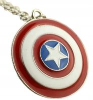 Naszyjnik The Shield Captain America Osłona Wisiorek Kapitan Ameryka Tarcza