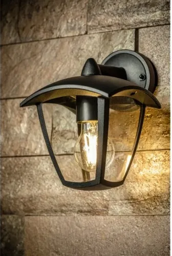 Kinkiet ogrodowy MARINA czarny GTV na Arena.pl