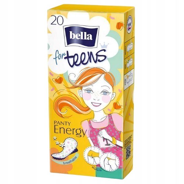 Pakiet Podpaski ze skrzydełkami i wkładki Bella for Teens dla nastolatek zdjęcie 7