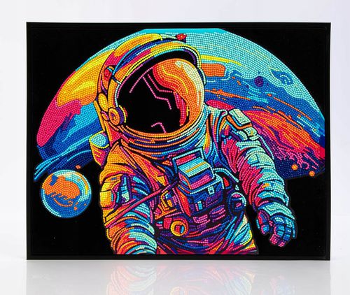 diamond dotz adults flocked neon astronaut 3609 na Arena.pl