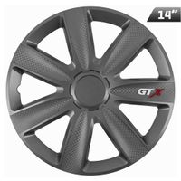 Kołpaki GTX carbon graphite 14", 4 szt.