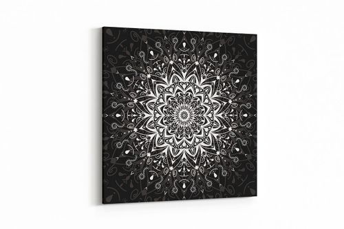 OBRAZ NA PŁÓTNIE CANVAS ABSTRAKCJA MANDALA 05 70X70 CM na Arena.pl