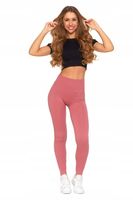 LEGGINSY DAMSKIE GETRY Z WYSOKIM STANEM LEGINSY MORAJ SPORTOWE KRYJĄCE L/XL