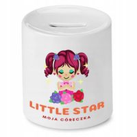 Skarbonka Dla Córki Little Star Moja Córeczka Z Nadrukiem Ze Zdjęciem