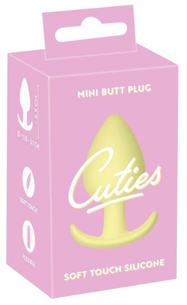 Cuties Plugs Yellow zdjęcie 1