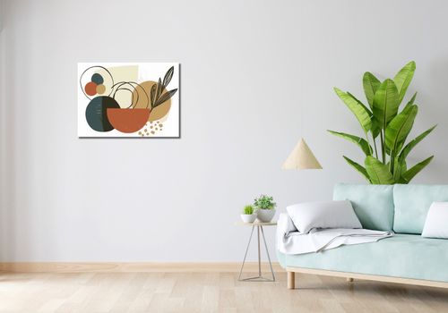 Obraz 70x50cm Kolaż Roślin na Arena.pl