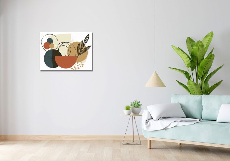 Obraz 70x50cm Kolaż Roślin zdjęcie 2