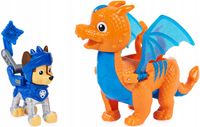PSI PATROL RYCERZE FIGURKA CHASE I DUŻY SMOK DRACO