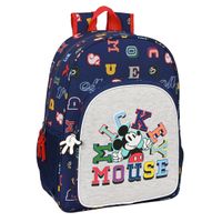 Plecak szkolny Mickey Mouse Clubhouse Only one Granatowy 33 x 42 x 14 cm