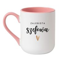 Elegant Biało-Różowy 330 ml