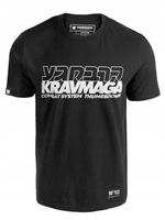 Koszulka KRAV MAGA 100% Bawełna Organiczna THUMBSDOWN - Czarny T-shirt | M