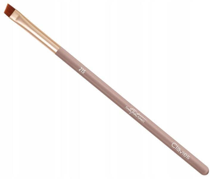 CLAVIER PĘDZELEK 21S ŚCIĘTY IDEALNY DO BRWI NATURALNE WŁOSIE zdjęcie 1