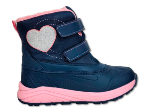 Buty Śniegowce Cleve Rozmiar 36 - Dziewczęce Granatowe na Arena.pl