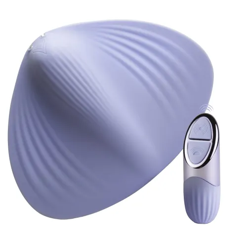 rocks off niya 5 - płaska maszyna intymna, silikonowa, pilot, fioletowa na Arena.pl