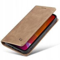 ELEGANCKIE ETUI Z KLAPKĄ SPACECASE WALLET SKÓRZANE CASE DO IPHONE 12 MINI