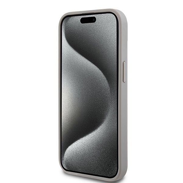 Etui DKNY do iPhone 15 Plus, iPhone 14 Plus, Beżowy zdjęcie 5