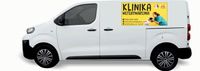 Reklama Naklejka na samochód RÓŻNE WZORY do wyboru KLINIKA WETERYNARYJNA
