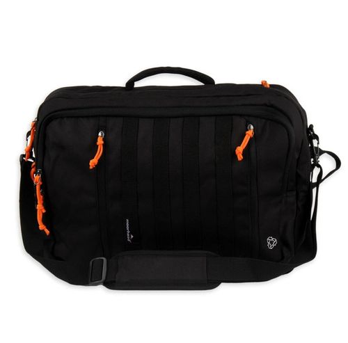 Torba-plecak MOORHEAD 3 komorowa czarny (65001) na Arena.pl