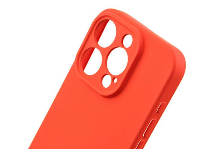 Etui silikonowe Tint do Apple iPhone 15 Pro czerwony zdjęcie 4