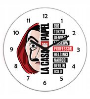 2 x Zegar ścienny Happy Hour Casa De Papel 2