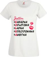 Koszulka zołza z nadrukiem wredna prezent