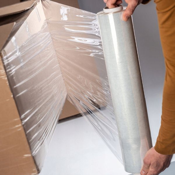 KADAX 4x Folia Stretch Strecz Bezbarwna 3kg xl zdjęcie 4