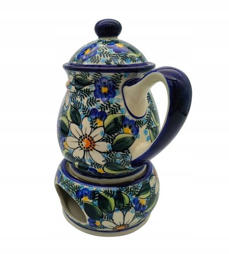 CZAJNIK Z PODGRZEWACZEM CERAMIKA BOLESŁAWIEC na Arena.pl