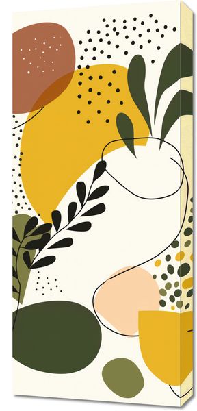 Obraz 40x90cm Botaniczne Impresje zdjęcie 1