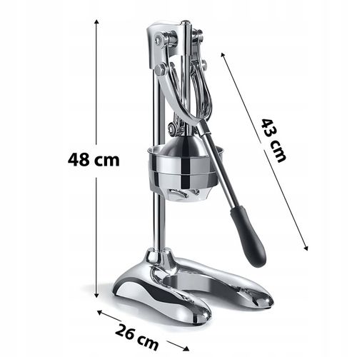WYCISKARKA DO CYTRUSÓW POMARAŃCZY CYTRYN OWOCÓW SOKÓW RĘCZNA SOLIDNA CIĘŻKA na Arena.pl