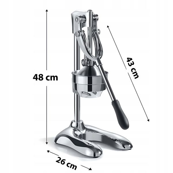 WYCISKARKA DO CYTRUSÓW POMARAŃCZY CYTRYN OWOCÓW SOKÓW RĘCZNA SOLIDNA CIĘŻKA zdjęcie 8
