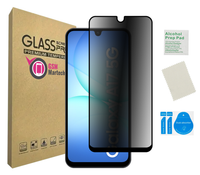 Szkło prywatyzujące do SAMSUNG GALAXY A17 5G na ekran czarna ramka privacy