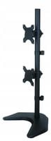 Uchwyt biurkowy LCD/LED Techly 13"-27" 20kg, 2 monitory, pion