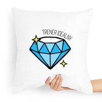 Prezent Poduszka Dla Trenera Trener Idealny Z Nadrukiem Ze Zdjęciem