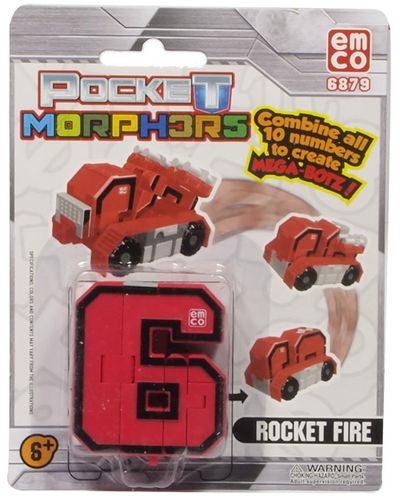 Pocket Morphers Figurka Rocket Fire 6 6879 na Arena.pl