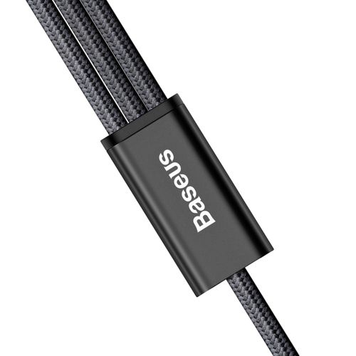 KABEL BASEUS 3W1 MICROUSB, USB-C APPLE IPHONE 1,2M na Arena.pl