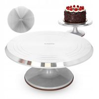 Patera obrotowa na ciasto talerz do dekorowania tortu profesjonalny 31 cm